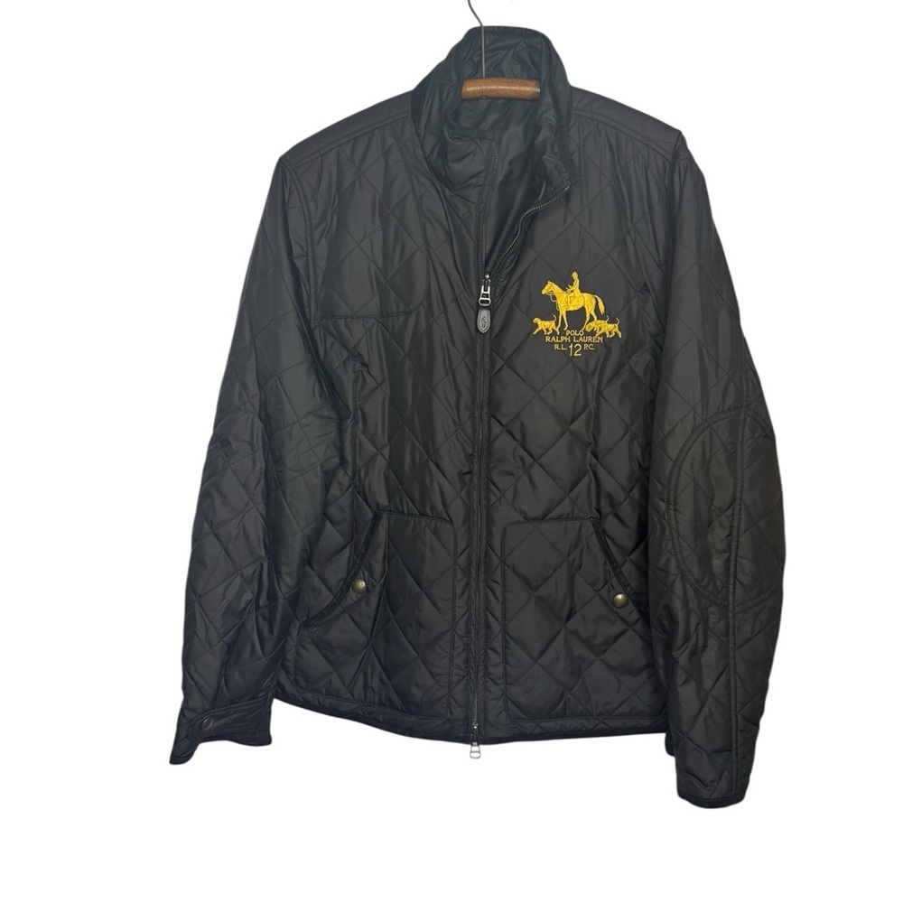 Polo Ralph Lauren RL 12 Reversible black Quilted Jacket